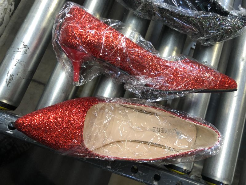 Photo 2 of size 8.5 glitter shoes