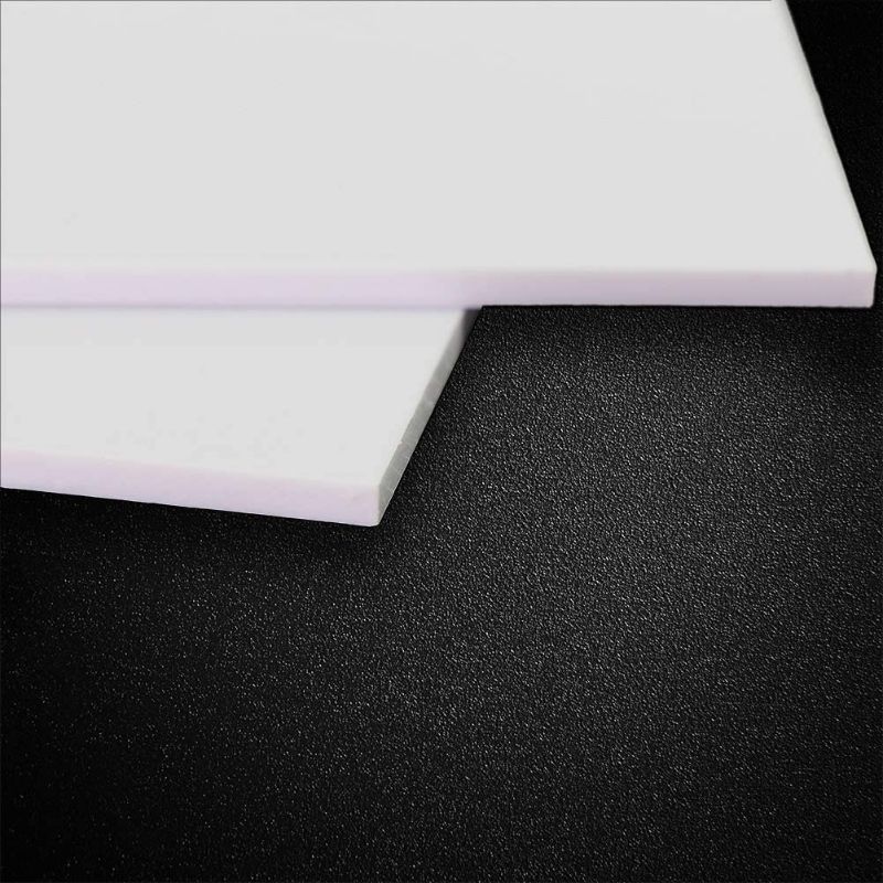 Photo 1 of ABS0930 2pcs 3mm Thickness 200mm x 250mm White ABS Sheets 9.84'' x 7.87'' x 0.12'' ABS Styrene Sheets for Model Train Layout (3mm)
