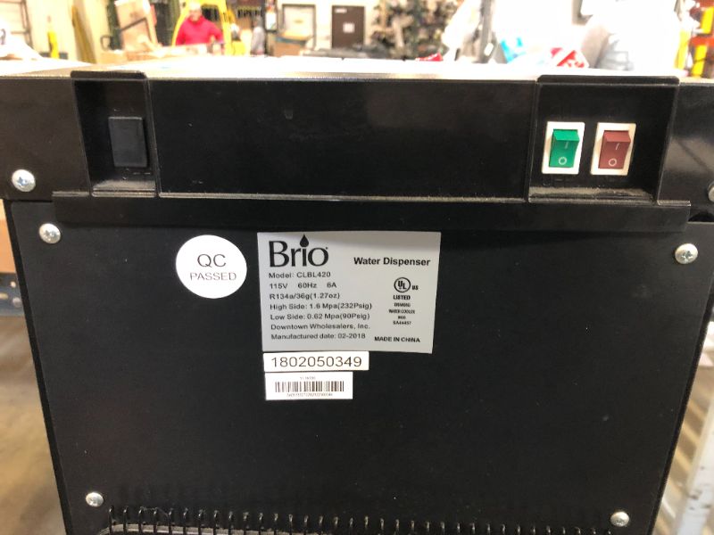 Photo 4 of Brio Bottom Loading Cooler Water Dispenser Essential Series
(( OPEN BOX ))
** COUPLE SCUFFS AROUND **