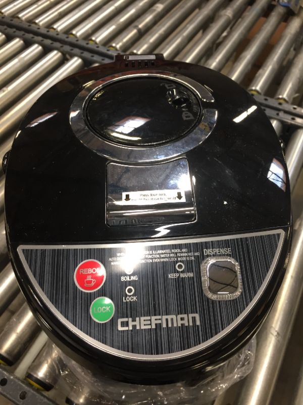 Photo 1 of Chefman 5.3 Liter Instant Electric Auto Dispense Hot Water Pot, Stainless Steel