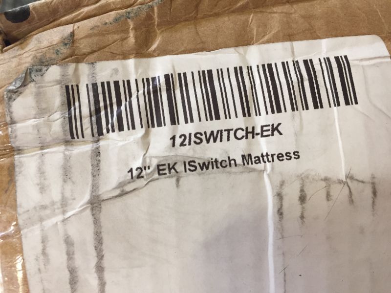 Photo 3 of South Bay International 12" iSwitch King Memory Foam Mattress 12ISWITCH-EK
