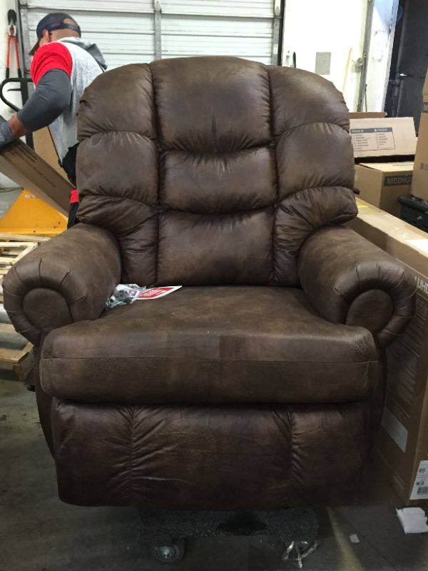 Photo 2 of 4501 COMFORT KING CHAISE WALLSAVER RECLINER - WALNUT