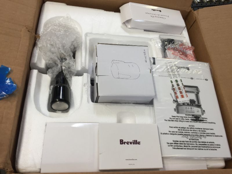 Photo 2 of Breville BES878BSS Barista Pro Espresso Machine, Brushed Stainless Steel
(( OPEN BOX ))
** NORMAL USE **
