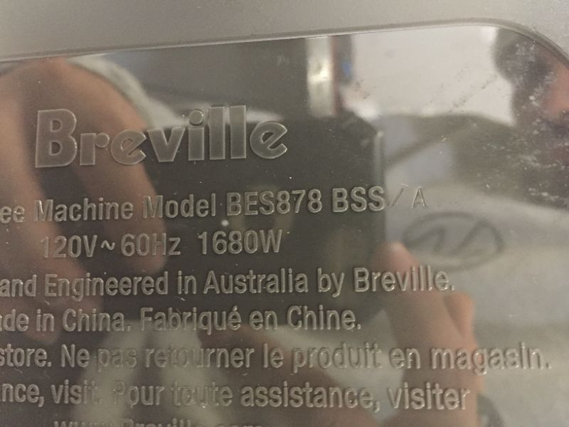 Photo 7 of Breville BES878BSS Barista Pro Espresso Machine, Brushed Stainless Steel
(( OPEN BOX ))
** NORMAL USE **
