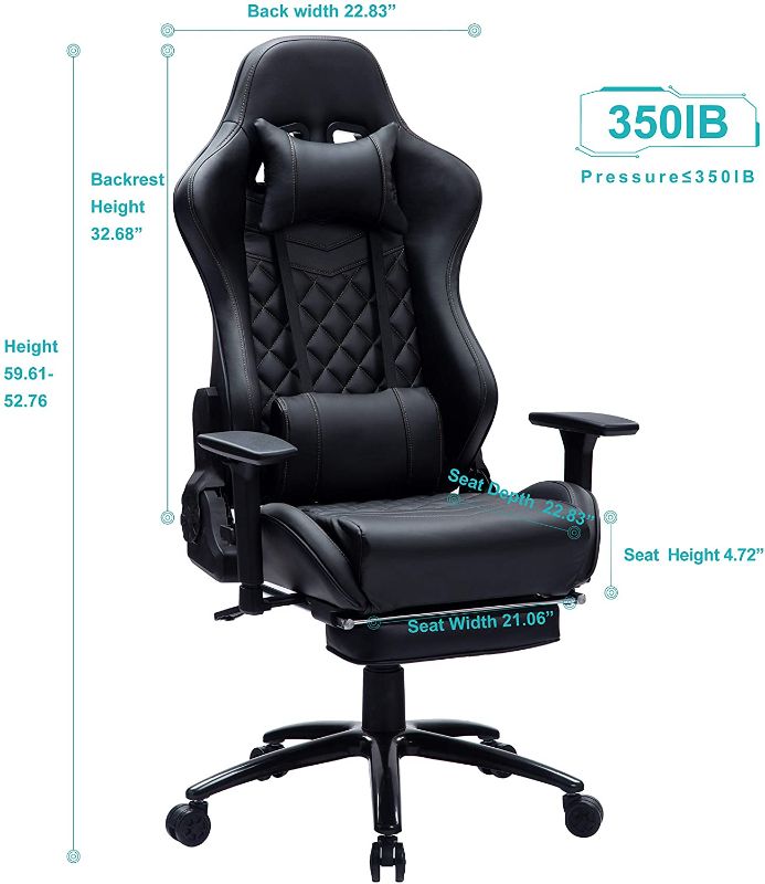 Photo 1 of Blue Whale Massage Computer Gaming Chair