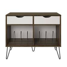 Photo 1 of Concord Turntable Stand with Drawers - Novogratz

