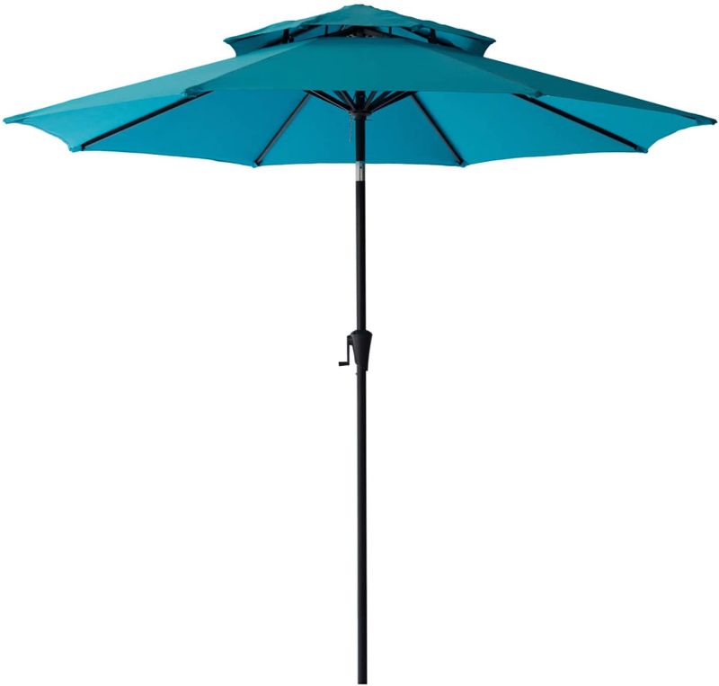 Photo 1 of Patio umbrella teal 