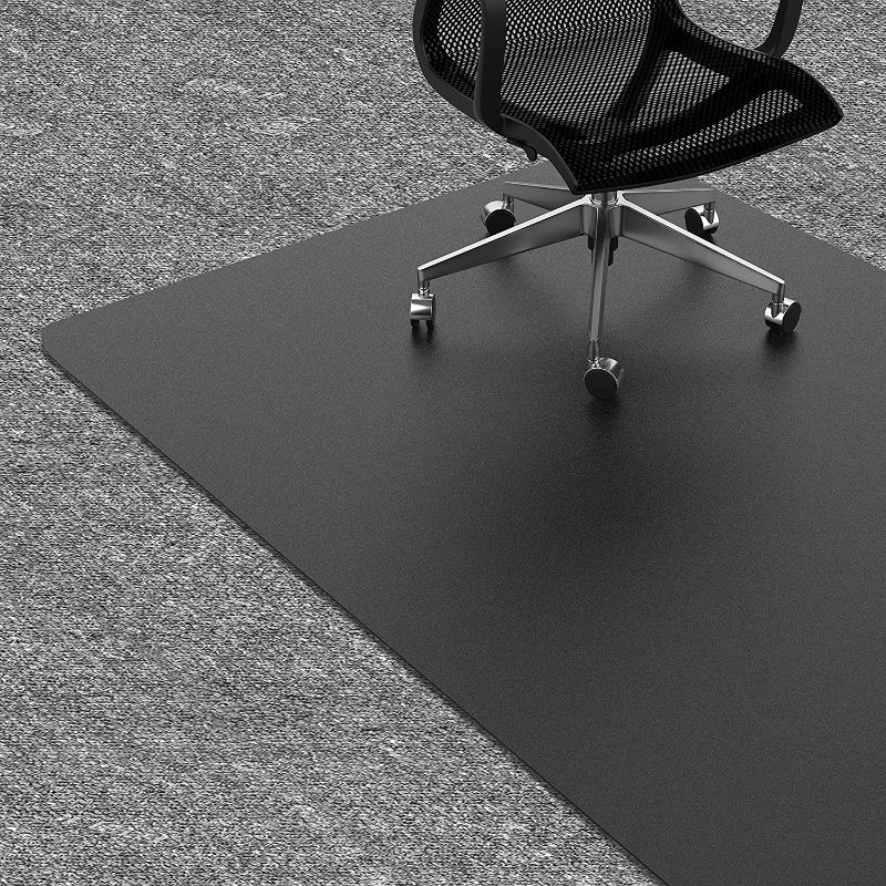 Photo 1 of 48x36 black office chair mat 