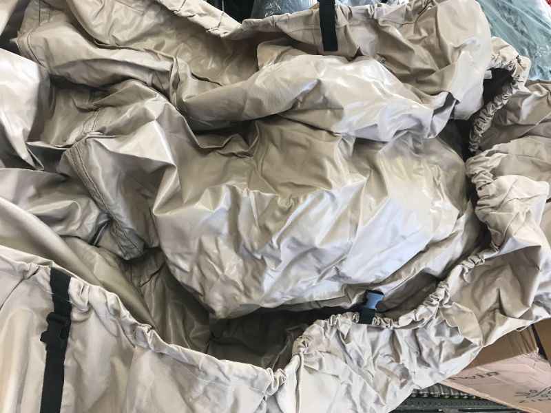 Photo 4 of 15 foot long tarp color beige for marine but unable to determine which for but not for car