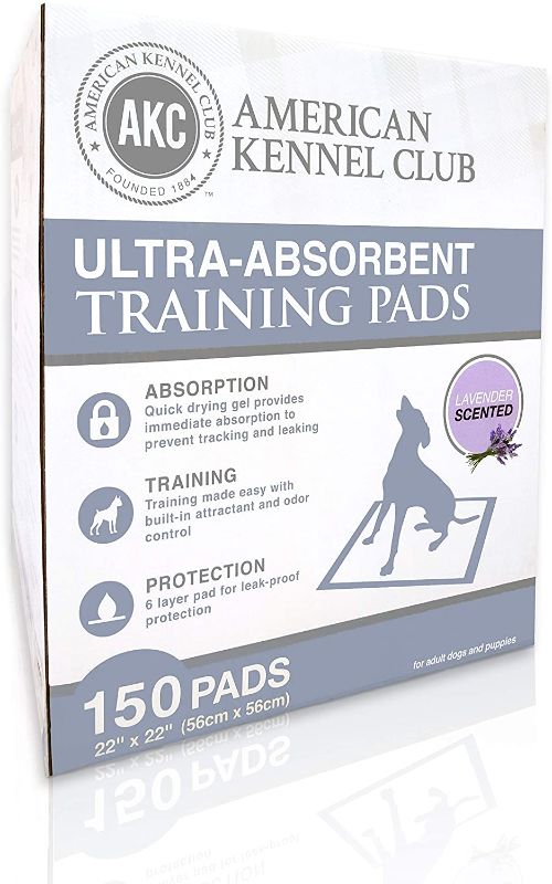 Photo 1 of American Kennel Club Pet Training and Puppy Pads, Regular and Extra Large
