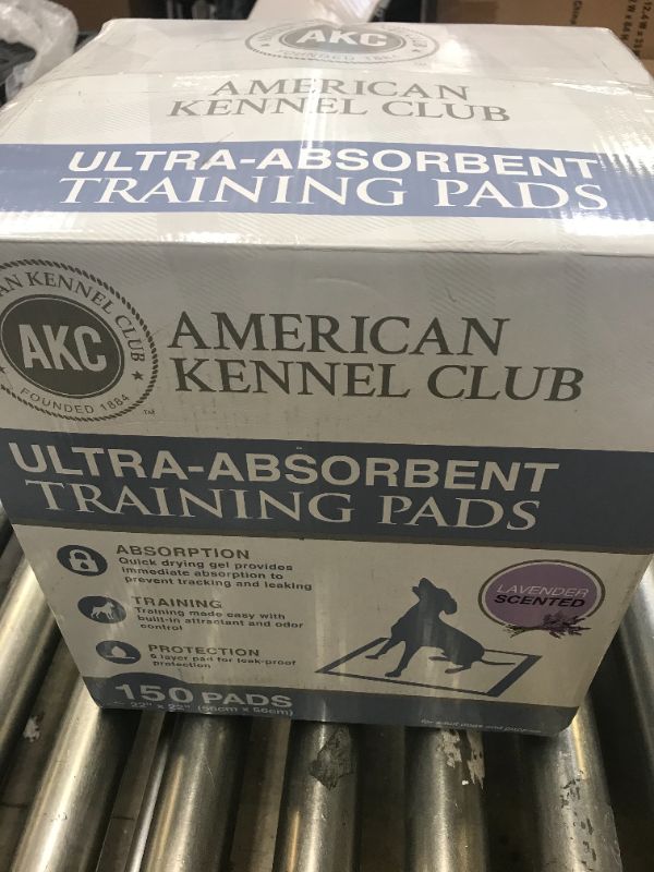 Photo 2 of American Kennel Club Pet Training and Puppy Pads, Regular and Extra Large
