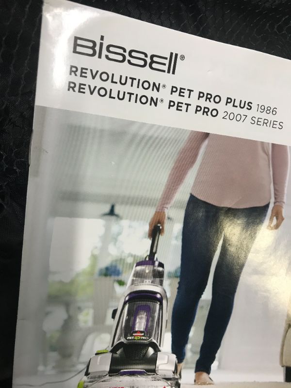 Photo 5 of Bissell revolution pet pro