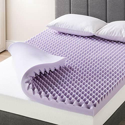 Photo 1 of Best Price Mattress 4 Inch Egg Crate Memory Foam Mattress Topper with Soothing
