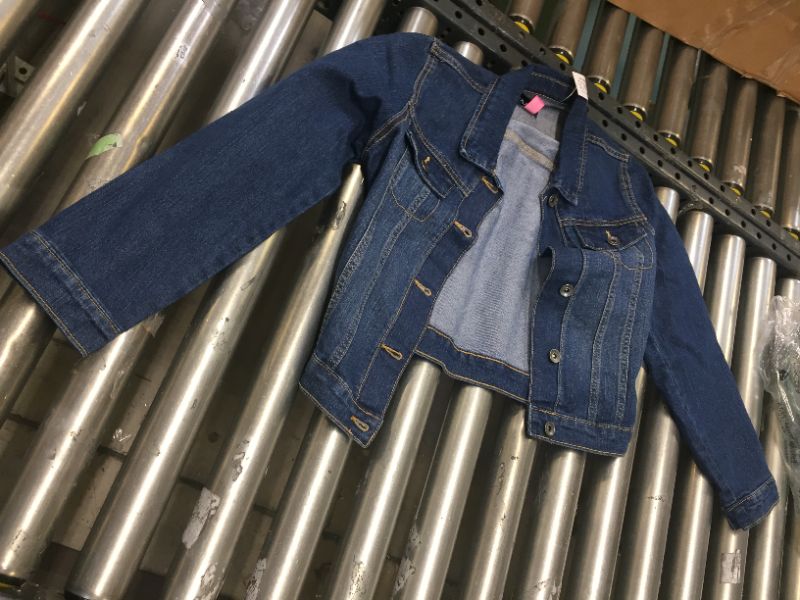 Photo 2 of The Children's Place Girls' Basic Denim Jacket large
