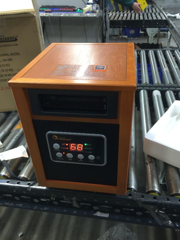 Photo 5 of Dr Infrared Heater Portable Space Heater, 1500-Watt
