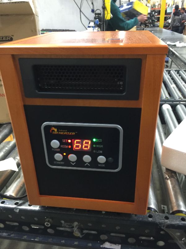 Photo 2 of Dr Infrared Heater Portable Space Heater, 1500-Watt
