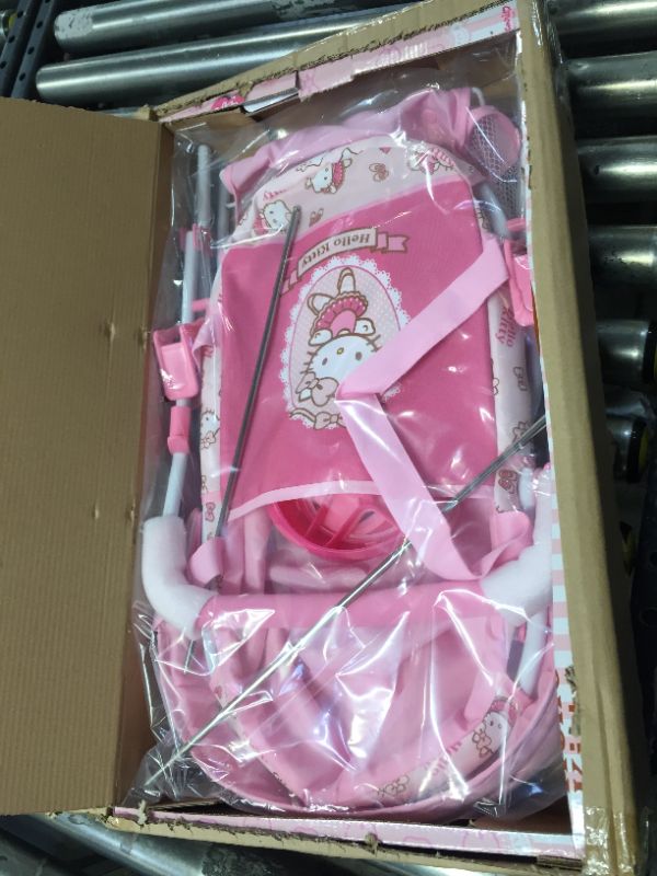 Photo 1 of Hello Kitty Doll Pram, Pink

