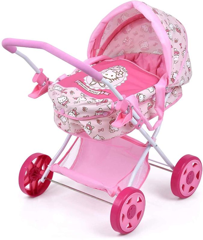 Photo 1 of Hello Kitty Doll Pram, Pink
