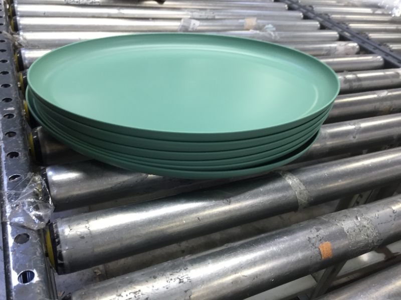 Photo 2 of 6 PACK OF GREEN PLATTERS. SIZE 12X15 INCHES