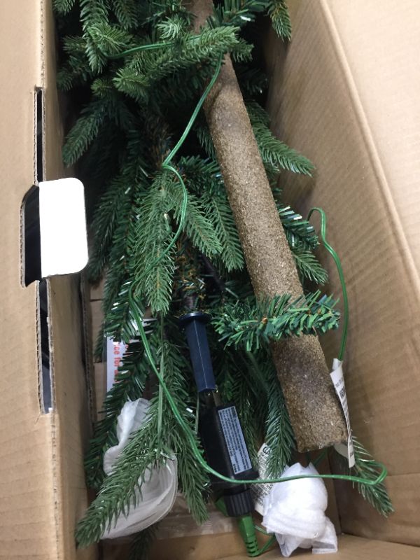 Photo 3 of 5ft Unlit Downswept Alpine Balsam Artificial Christmas Tree - Wondershop™
