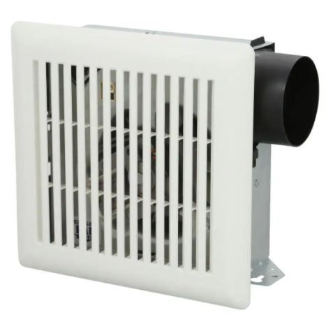 Photo 1 of 50 CFM Ceiling/Wall Mount Bathroom Exhaust Fan

