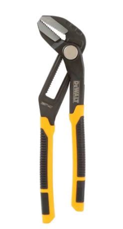 Photo 1 of 10 in. Straight Jaw Pushlock Plier
