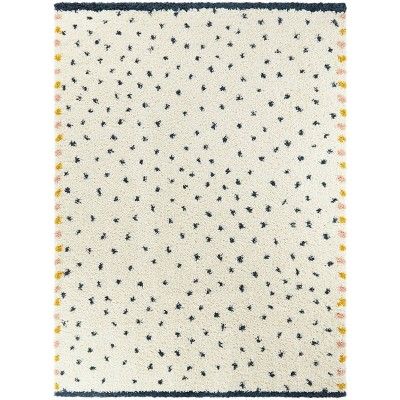 Photo 1 of 5'2"x7' Confetti Shag Blue - Balta Rugs

