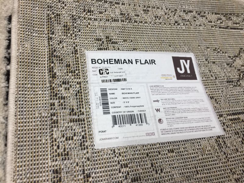 Photo 4 of Bohemian FLAIR Boho Vintage Medallion Area Rug - JONATHAN Y

5'x8'