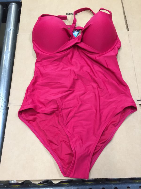 Photo 2 of CUPSHE WOMEN'S LARGE RED O RING ONE PIECE SWIMSUIT