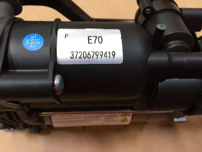 Photo 5 of 37206859714 37206799419 37206789938 Air Suspension Compressor Pump 37226775479 37226785506, ZDTOPA New OEM Parts
