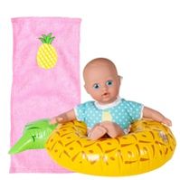 Photo 1 of Adora Water Baby Doll, SplashTime Baby Tot Sweet Pineapple 8.5 inch Doll for Bathtub/Shower/Swimming Pool Time Play