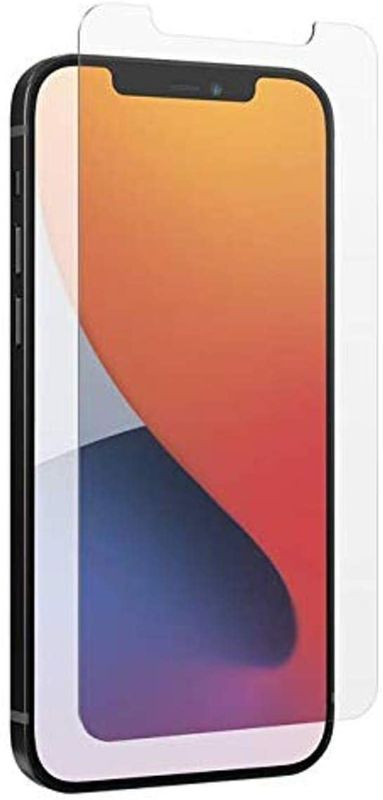Photo 1 of ZAGG InvisibleShield Glass Elite Anti-Glare Plus - Blocks Glare from your device - Made for iPhone 12 Pro Max, Clear, 200106678 2 pack 