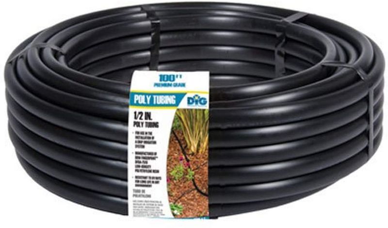 Photo 1 of DIG B004NPYBN0 B36 B 36 Drip Tubing, 100', Black Irrigation Pipe
