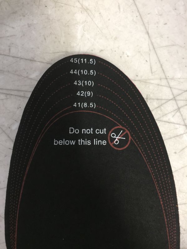 Photo 3 of INSERTASBLE HEATING SOLES FOR ADJUSTABLE SIZES 8.5-11.5