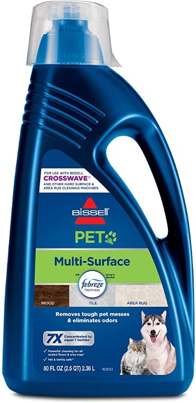 Photo 1 of BISSELL Multi-Surface Pet Formula with Febreze Freshness for Crosswave (80 oz), 2295L
