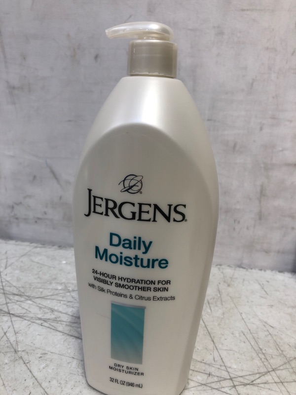 Photo 2 of Jergens Daily Moisture Dry Skin Moisturizer, 32 oz