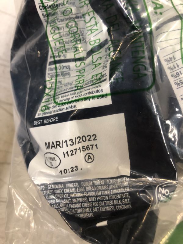 Photo 1 of BARILLA Collezione Three Cheese Tortellini Pasta, 12 oz. Bag (Pack of 4) - 6 Servings Per Bag - Pantry Friendly Artisanal Dried Tortellini - Non-GMO, All Natural Ingredients, No Preservatives --- EXP 03/22/2022