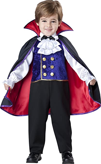 Photo 1 of InCharacter Baby Boy's Vampire, Red/Blue, 4T