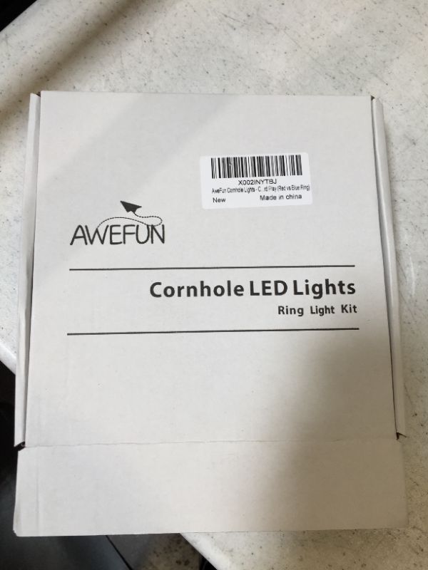 Photo 3 of AweFun Cornhole Lights - LED Lighting Kit for Corn Hole Boards- Multiple Colors and Options to Choose from - Waterproof, Bright, Easy to Install - Ideal for Family Backyard Play
