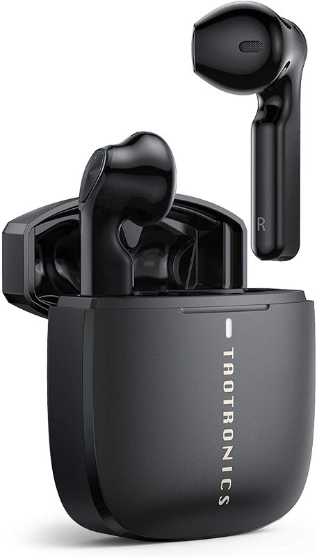 Photo 1 of Taotronics Soundliberty Black 92 True Wireless Stereo Earbuds With Charging Case