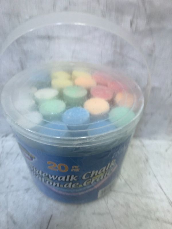 Photo 1 of 20 PC SIDEWALK CHALK 