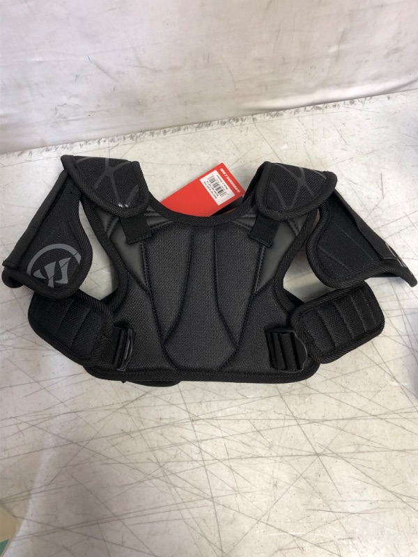 Photo 3 of Warrior Lacrosse BURN NEXT SHOULDER PAD-BLACK-XS
