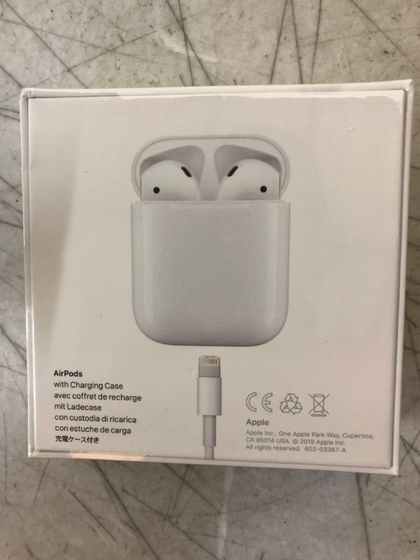 Photo 3 of Apple AirPods (2nd Generation) factory sealed 
