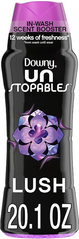 Photo 1 of Downy Unstopable In-Wash Scent Booster Beads, Lush, 20.1 Ounce (Pack of 1)
