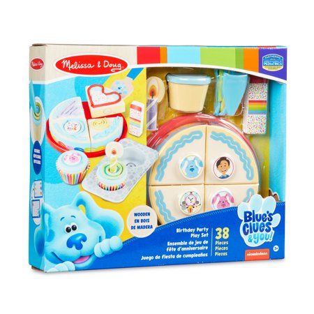 Photo 1 of Blue's Clues & You! Birthday Party Play Set (box is damaged but item is new)
