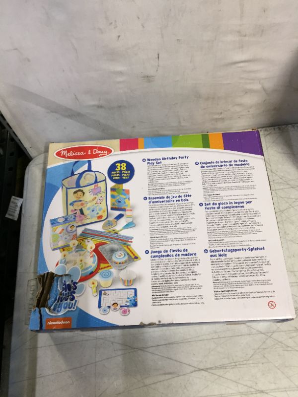 Photo 1 of Blue's Clues & You! Birthday Party Play Set (box is damaged but item is new)
