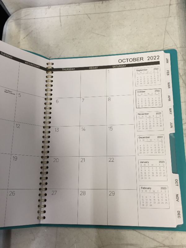 Photo 2 of monthly planner 2022-2023