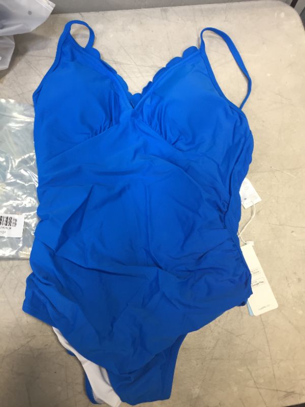 Photo 2 of Blue One Piece Swimsuit medium 
