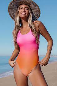 Photo 1 of Radiant Sun Ombre One Piece Swimsuit large
