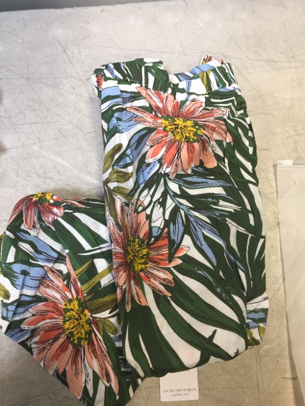 Photo 2 of Aliza Floral Tie Front Beach Skirt medium 
